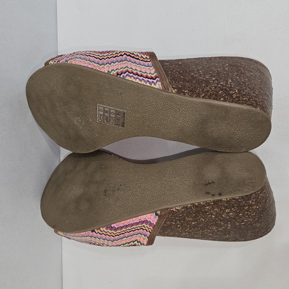 Blowfish Malibu HULA Multi Color Slip‎ On Sandals  ~  Size 8.5 NWOT-BOX - Picture 5 of 6